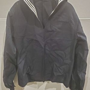 US navy dress blue top